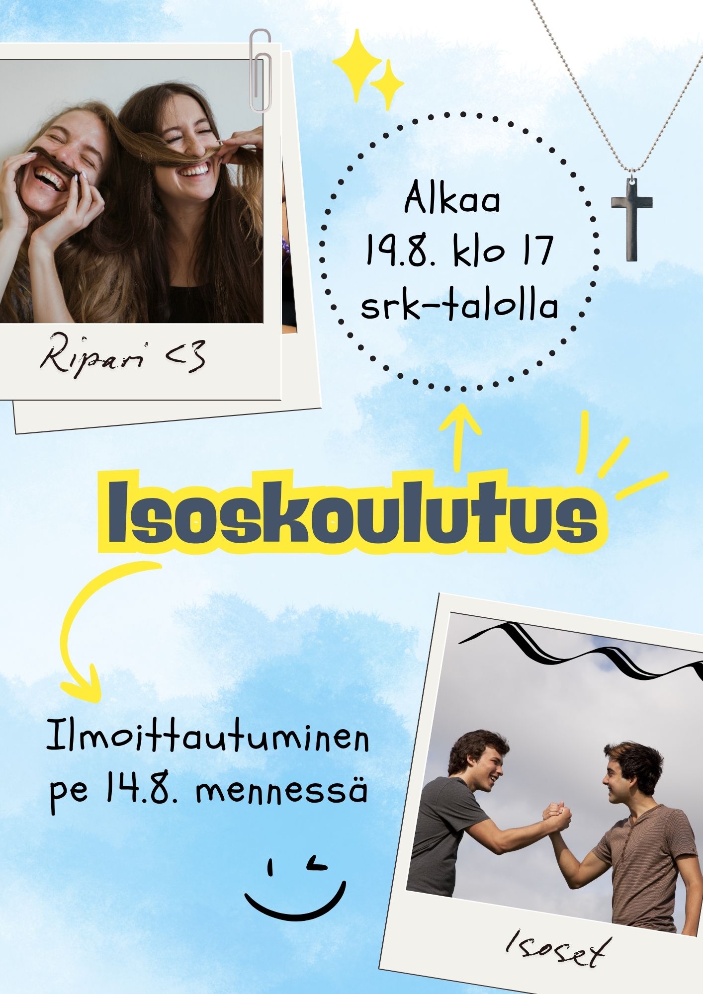 kuvassa nuoria hassuttelemassa