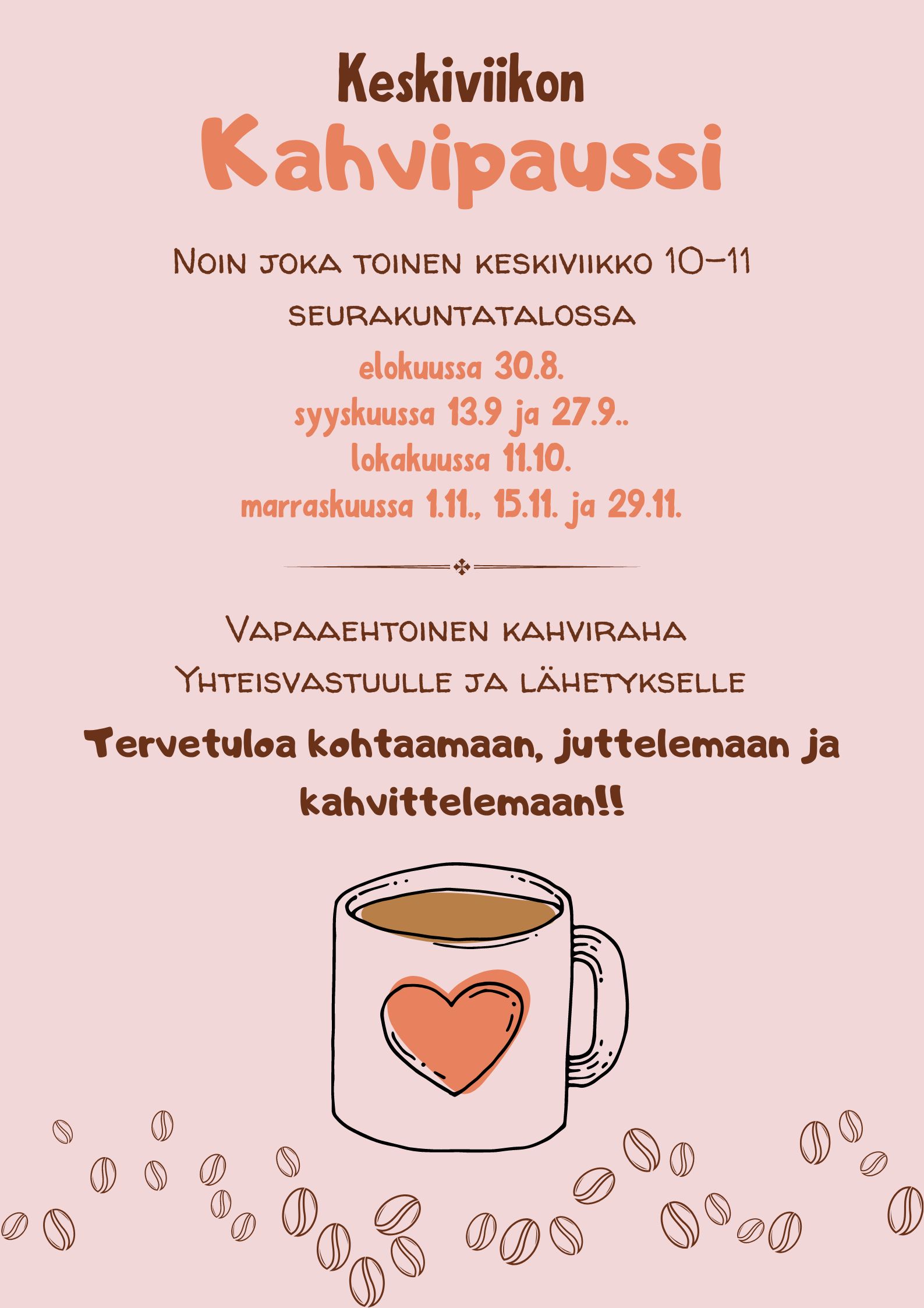 mainos kahvipaussista