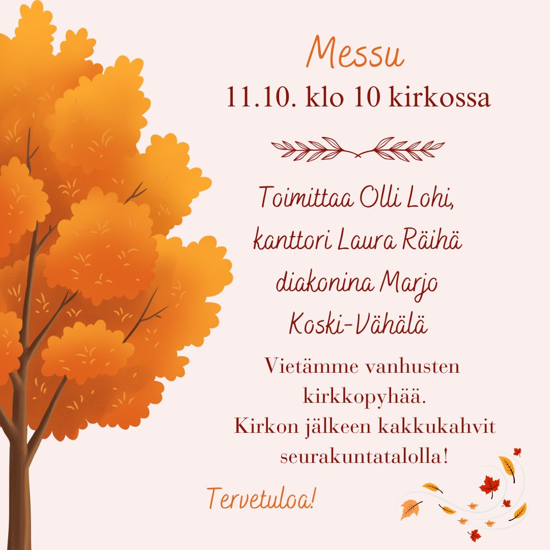 syksyinen puu ja värikkäitä lehtiä