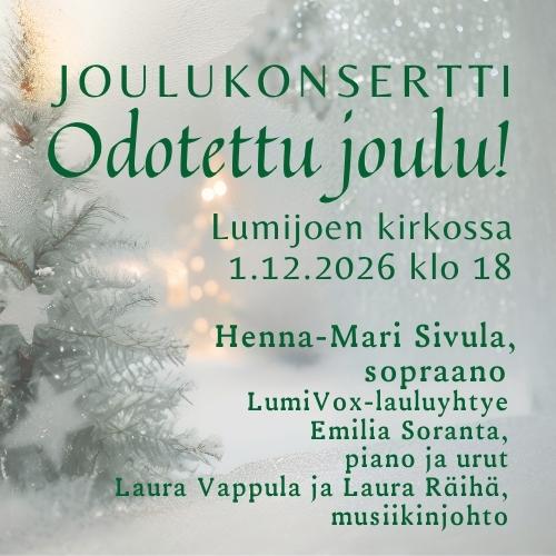 Odotettu joulu, luminen kuusi